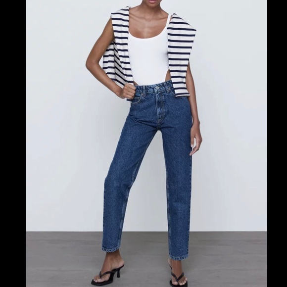 Zara Jeans Zara Mom Jeans Poshmark